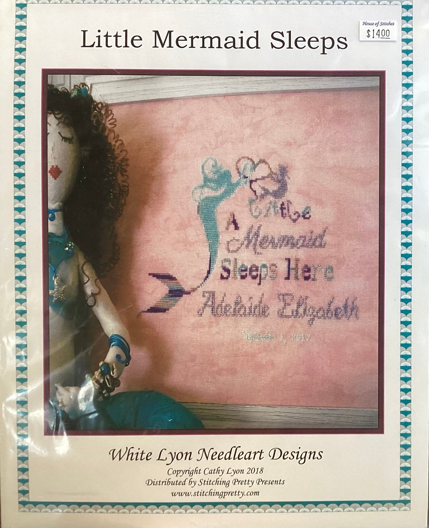 Little Mermaid Sleeps by White Lyon Needleart Dessigns