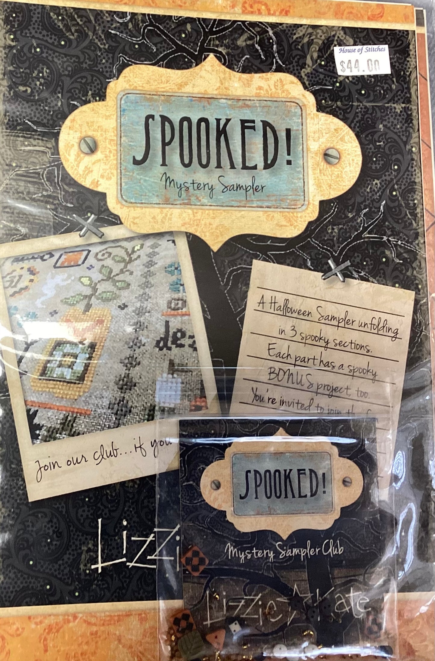 Spooked! Mystery Sampler Bundle by Lizzie Kate