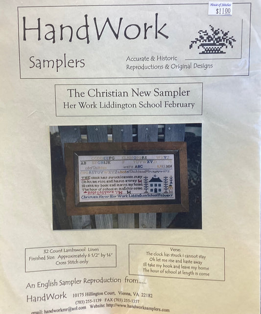 The Christian New Sampler by HandWork Samplers