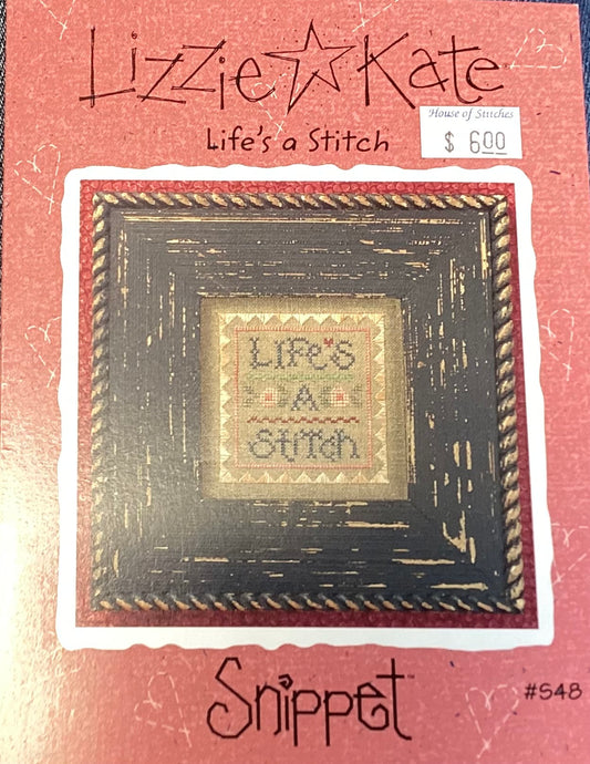 Snippet: Life’s a Stitch by Lizzie Kate S48