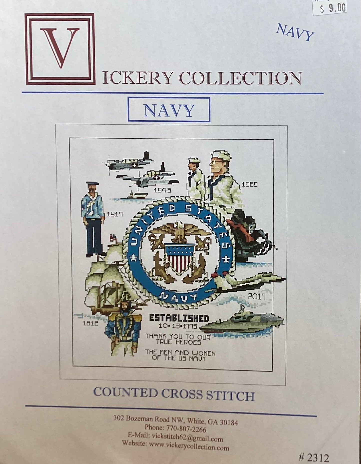 Navy by Vickery Collection