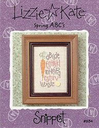 Snippet: Spring ABC’s by Lizzie Kate S34