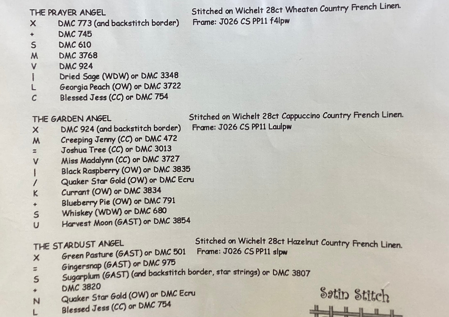 Entertaining Angels by The Sampler Girl