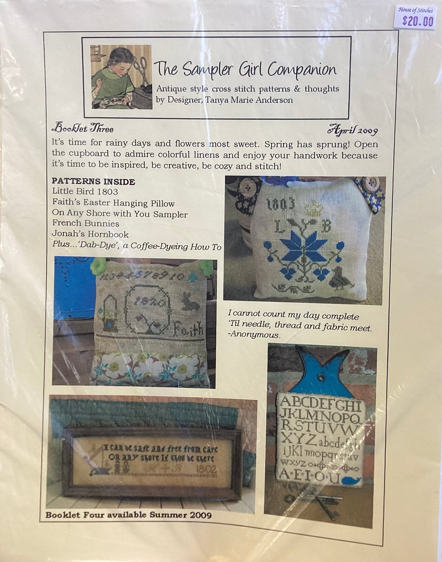 The Sampler Girl Companion: Booklet Three by The Sampler Girl