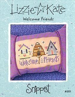 Snippet: Welcome Friends by Lizzie Kate S51