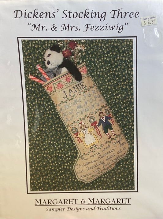 Dickens’ Stocking Three: Mr. & Mrs. Fezziwig by Margaret & Margaret