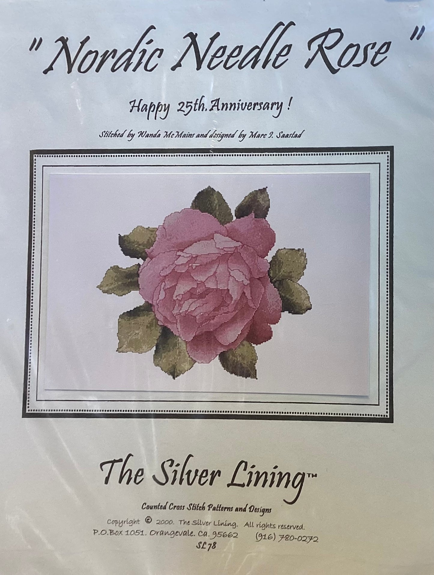 Nordic Needle Rose by The Silver Lining