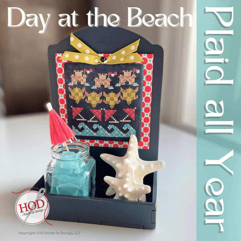 Plaid all Year: Day at the Beach by Hands on Design hd-282