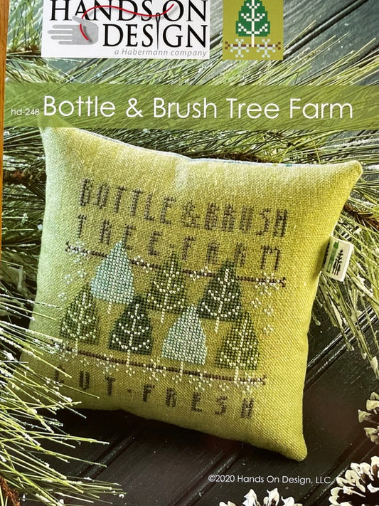 Bottle f Brush Tree Farm by Hands on Design hd-248