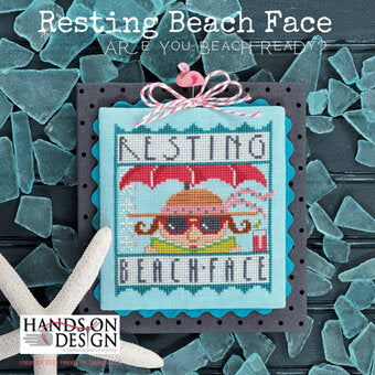 Resting Beach Face by Hands on Design hd-240