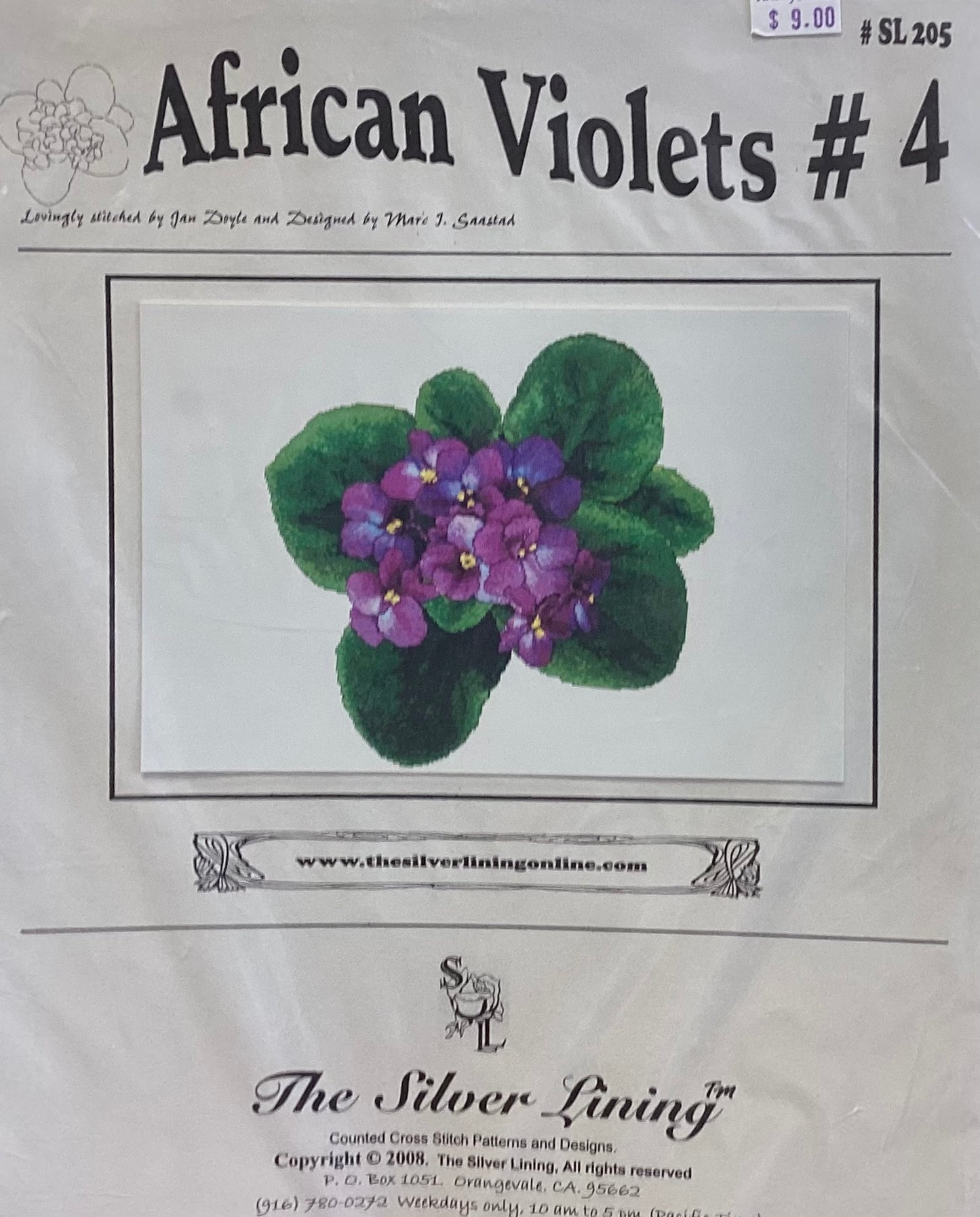 African Violets #4 by The Silver Lining