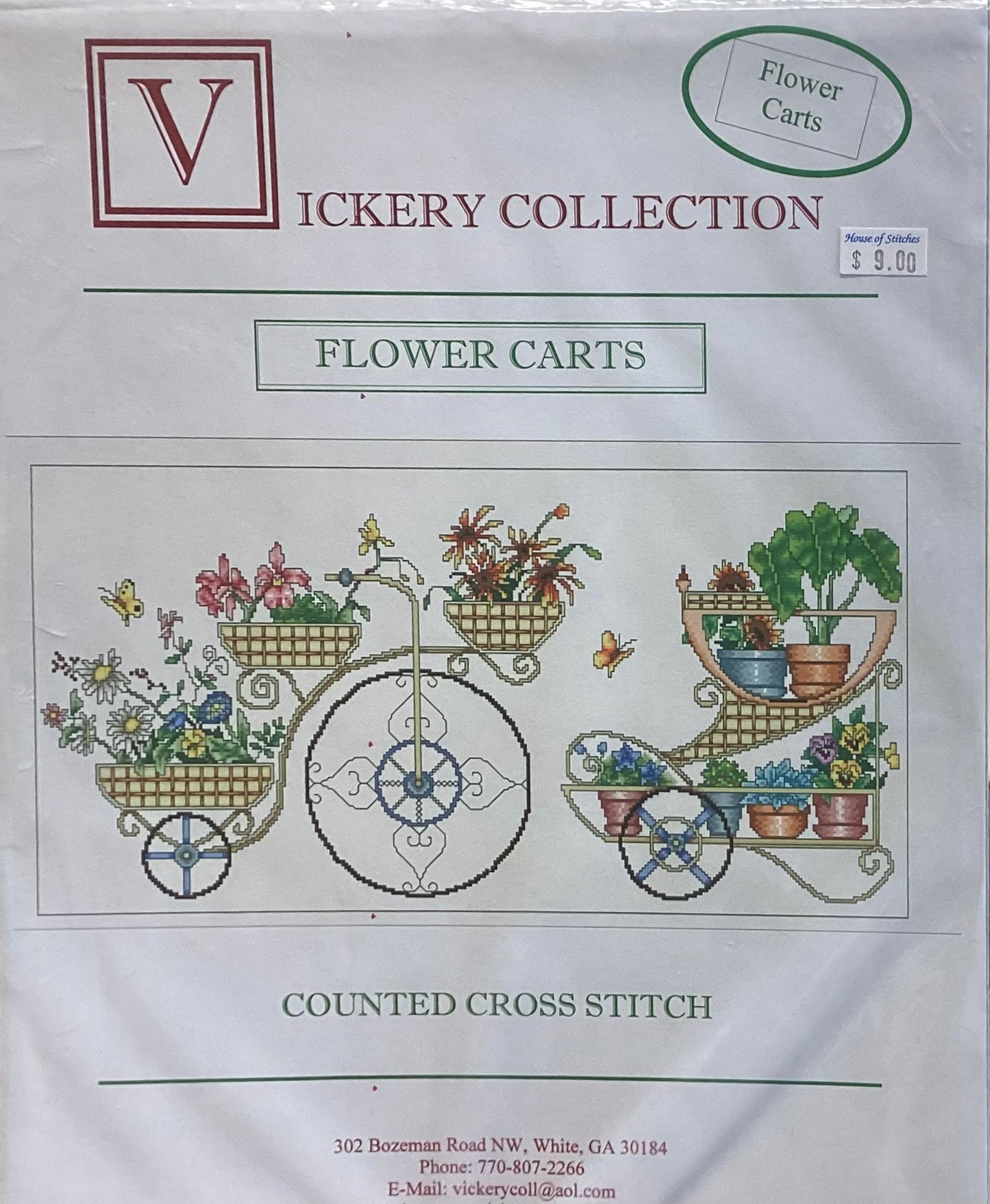 Flower Carts by Vickery Collection