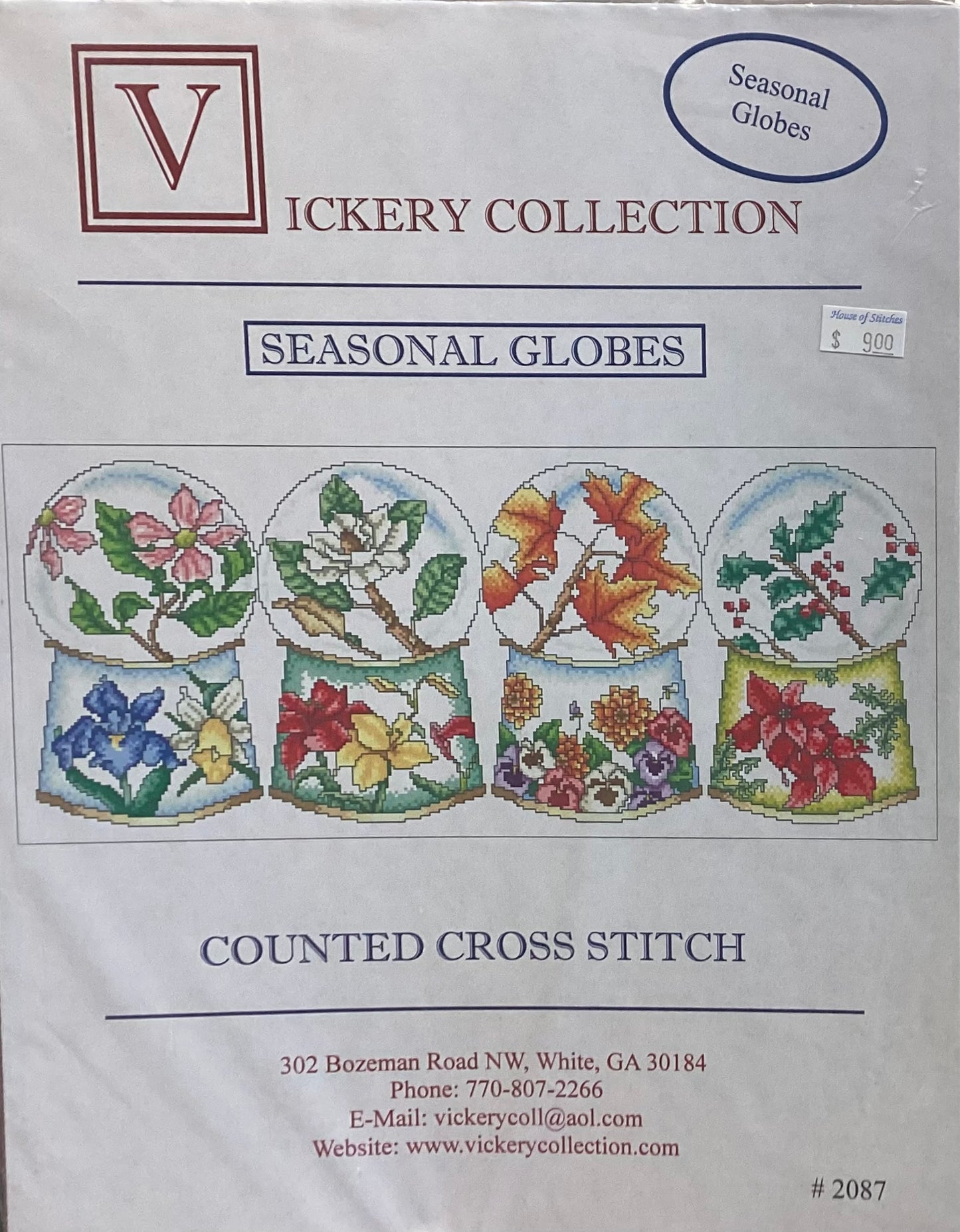 Seasonal Globes by Vickery Collection