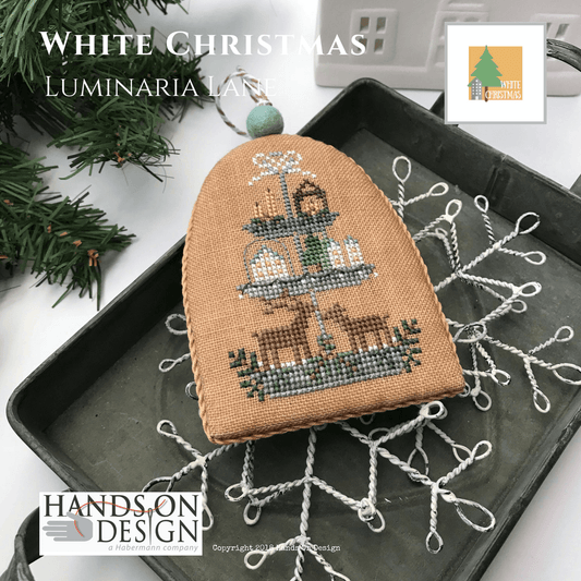 White Christmas: Deer Tier by Hands on Design hd-159