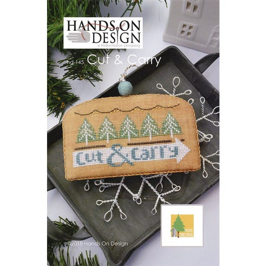 White Christmas: Cut & Carry by Hands on Design hd-145