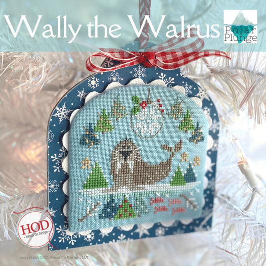 Polar Plunge: Wally the Walrus by Hands on Design hd-279