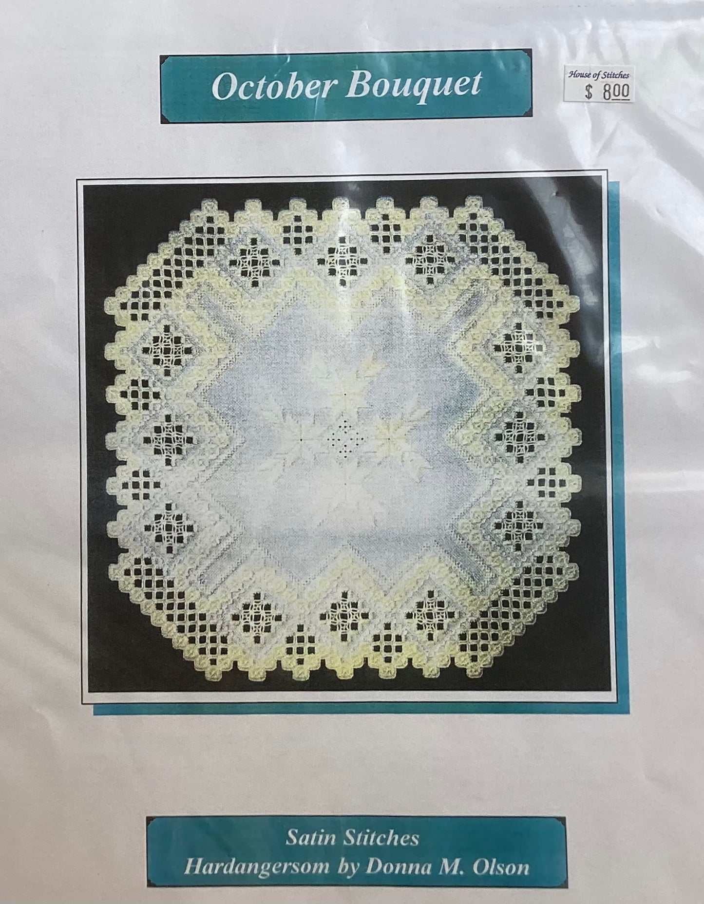 October Bouquet: Hardanger by Satin Stitches