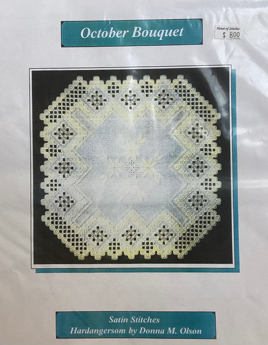 October Bouquet: Hardanger by Satin Stitches