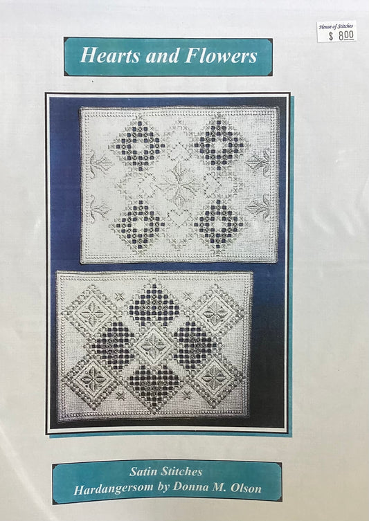 Hearts and Flowers: Hardanger by Satin Stitches