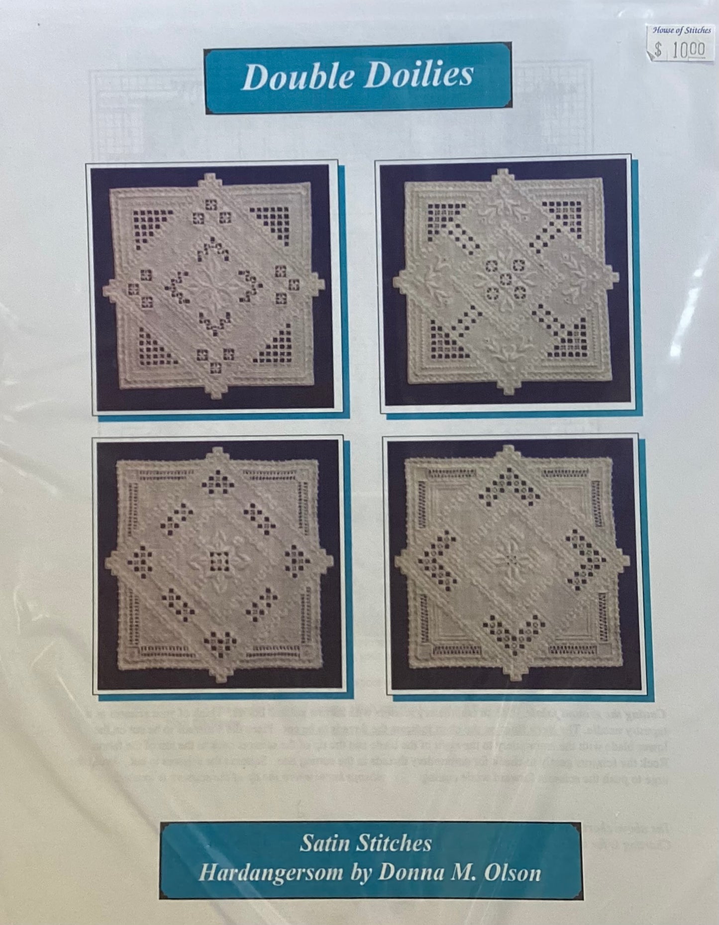 Double Doilies: Hardanger by Satin Stitches