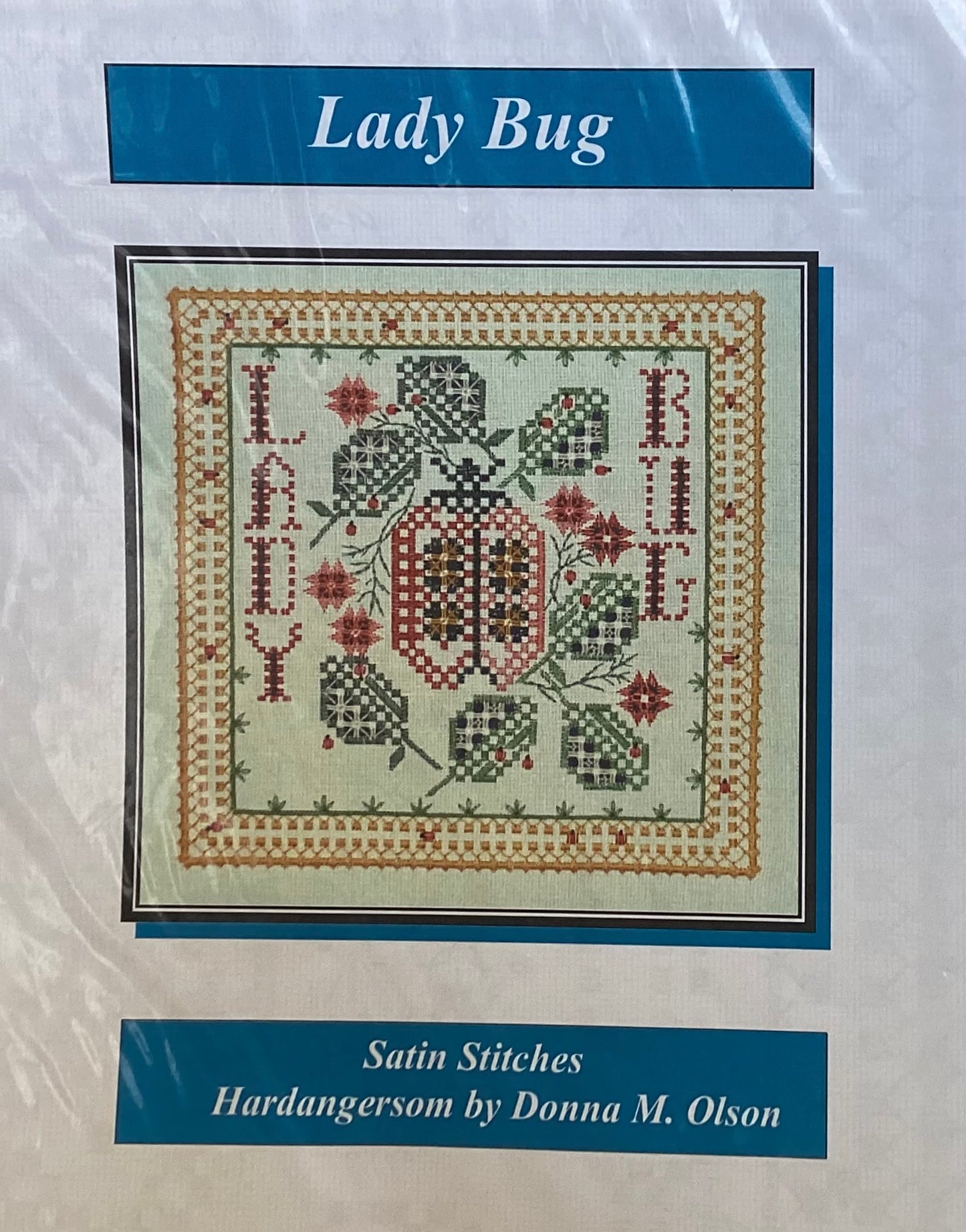 Lady Bug: Hardanger by Satin Stitches