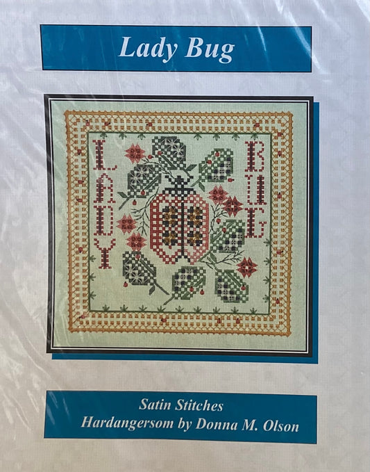 Lady Bug: Hardanger by Satin Stitches