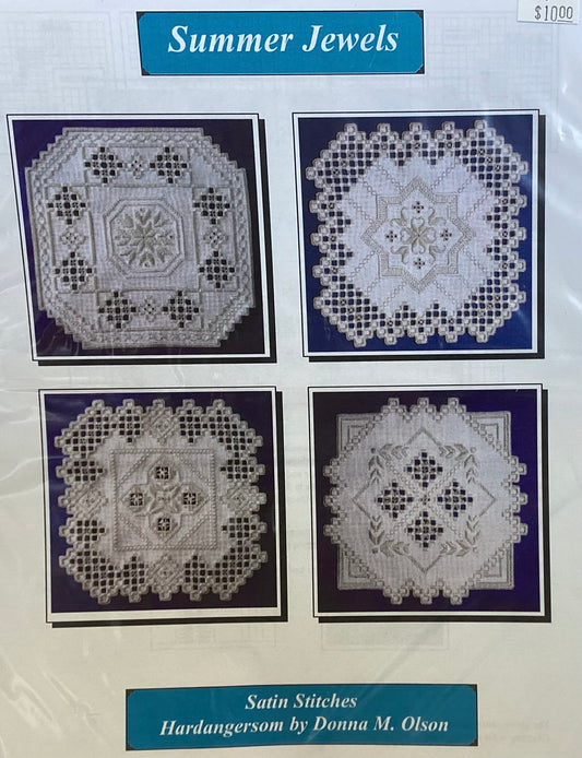 Summer Jewels: Hardanger by Satin Stitches
