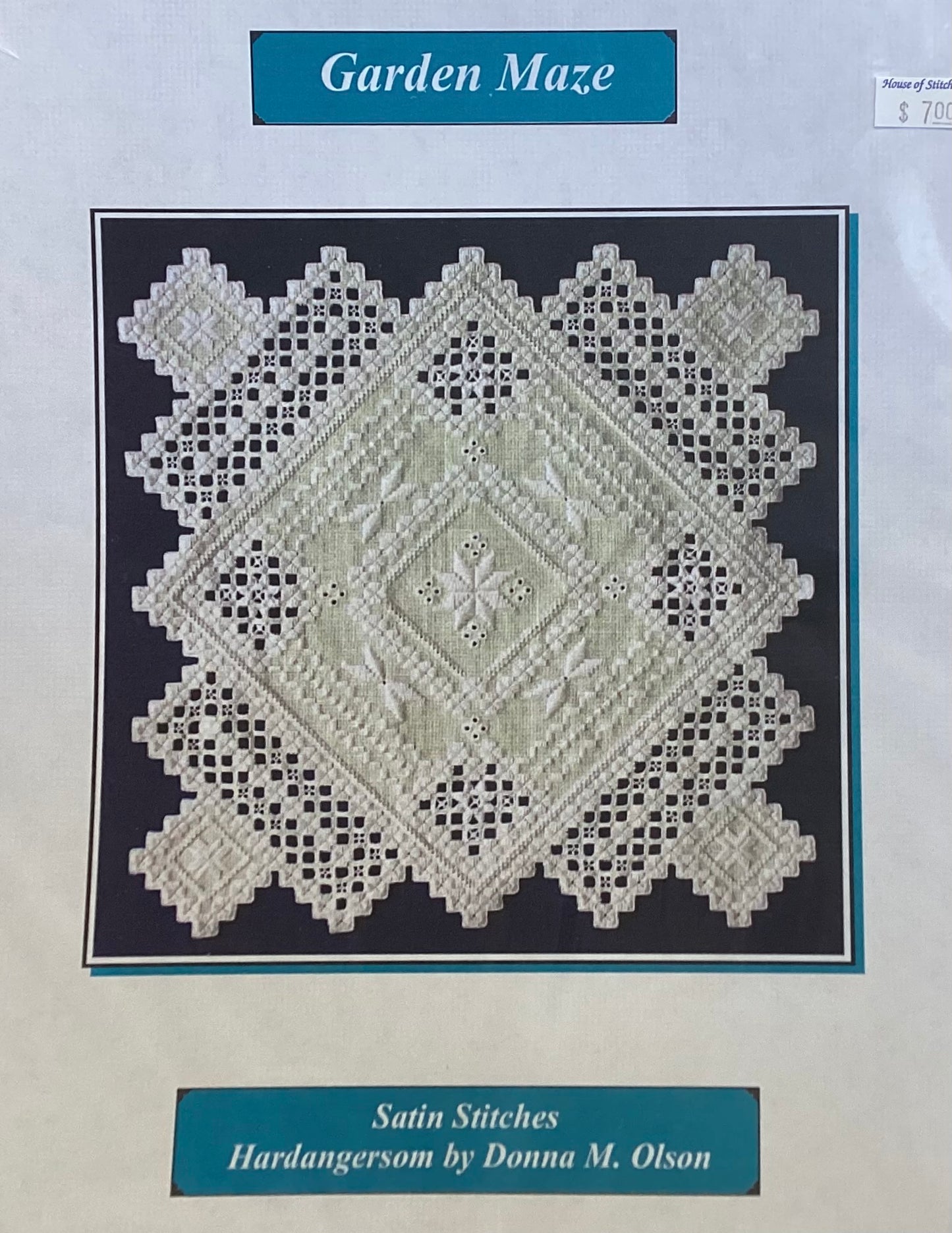 Garden Maze: Hardanger by Satin Stitches