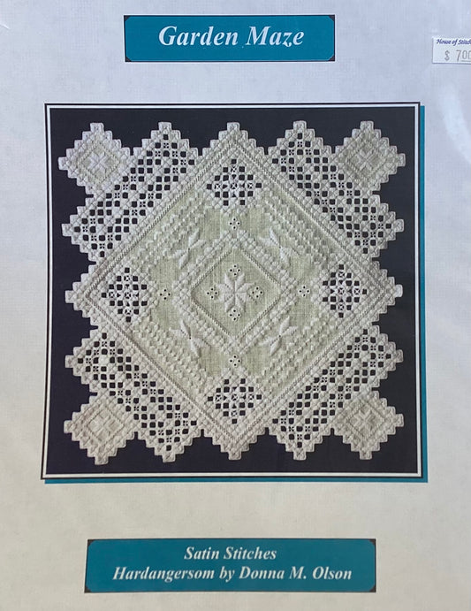 Garden Maze: Hardanger by Satin Stitches