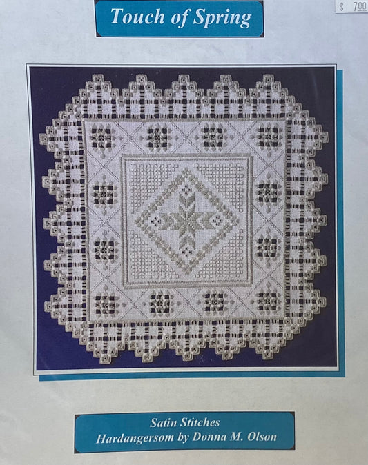 Touch Of Spring: Hardanger by Satin Stitches