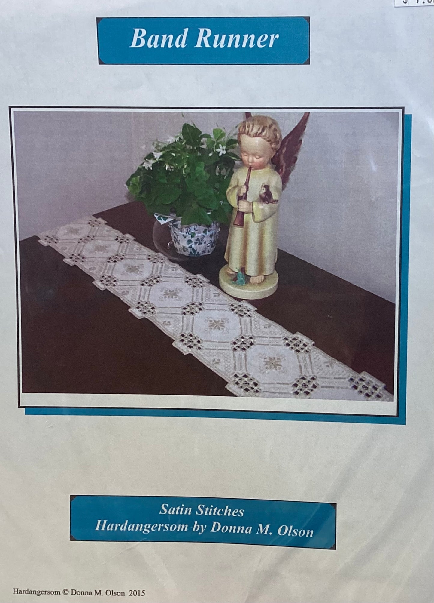 Band Runner: Hardanger by Satin Stitches