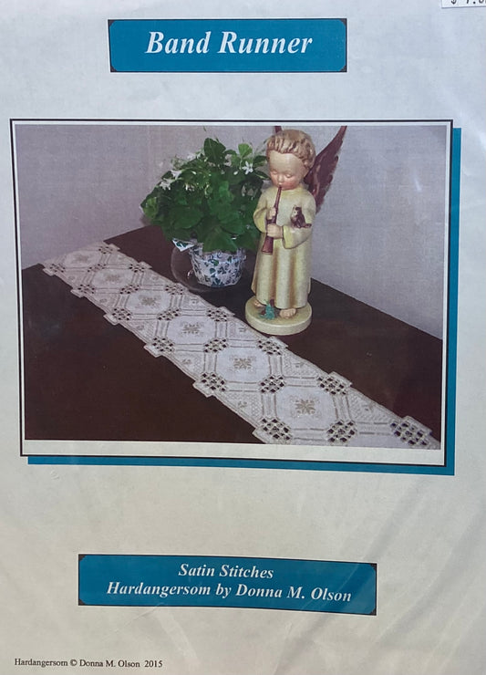 Band Runner: Hardanger by Satin Stitches