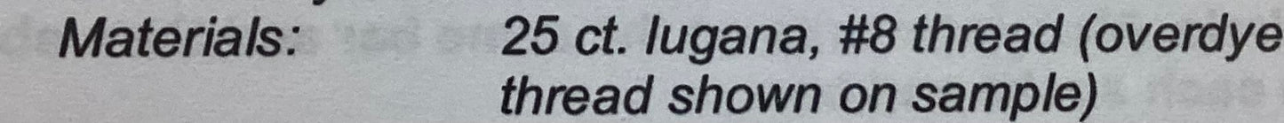 Gift Card 1:  Hardanger by Satin Stitches