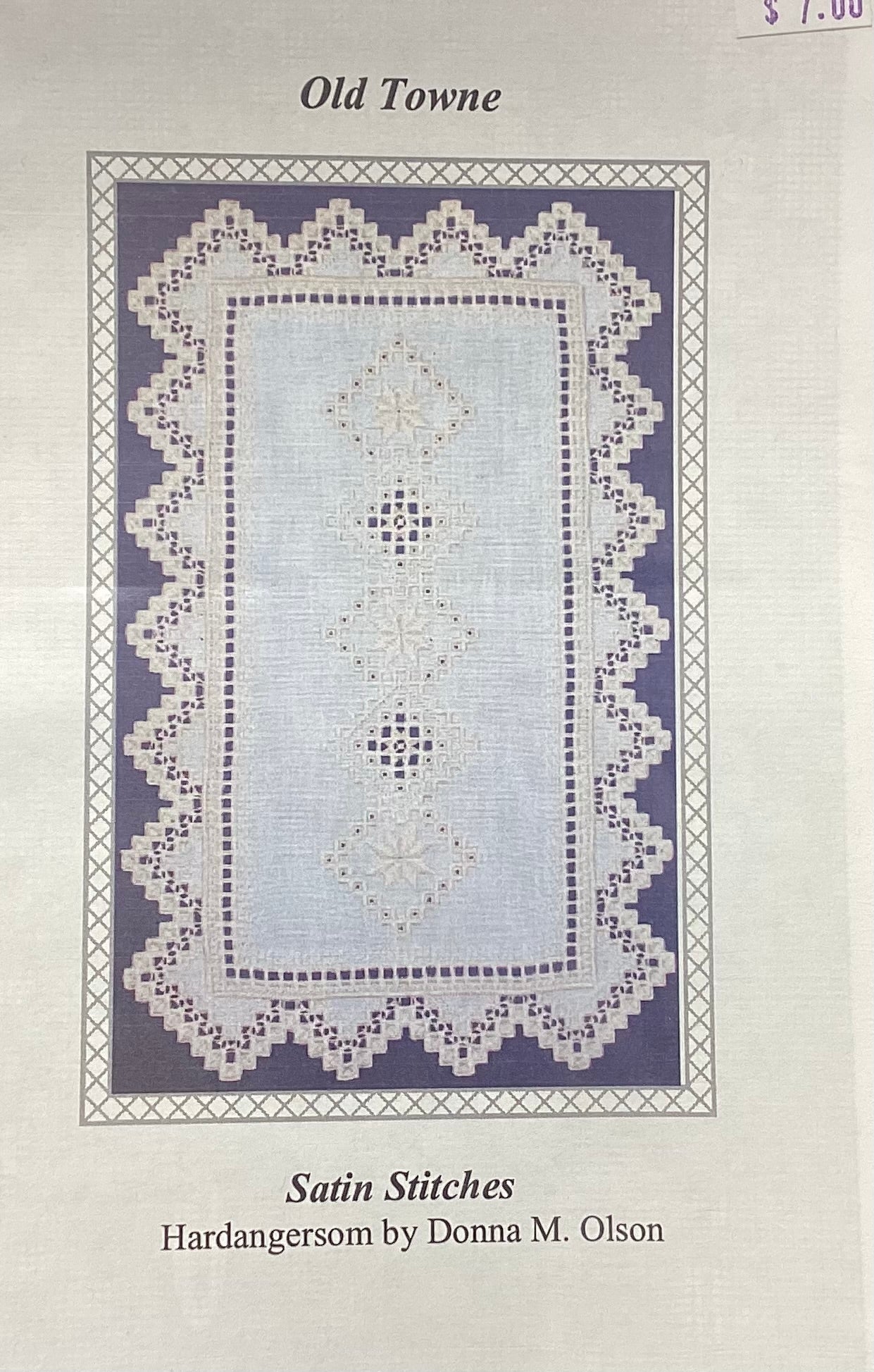 Old Towne: Hardanger by Satin Stitches