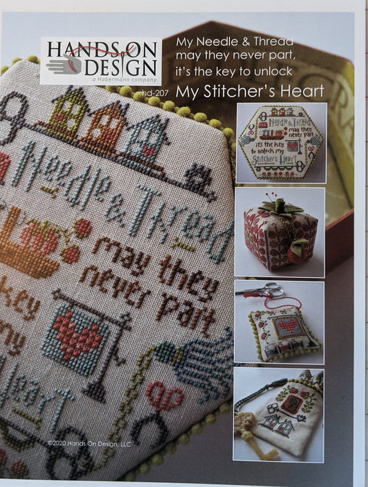 My Stitcher’s Heart by Hands on Design hd207