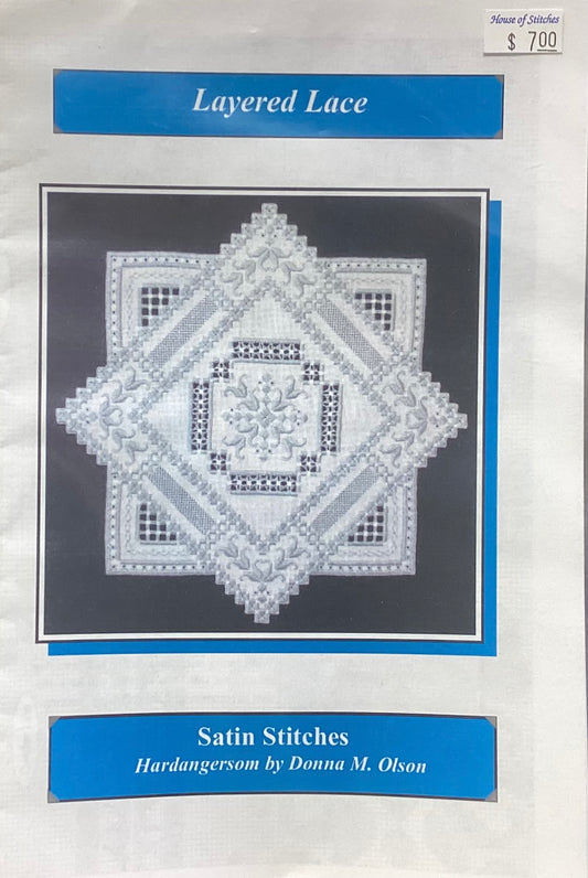 Layered Lace: Hardanger by Satin Stitches