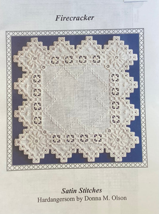 Firecracker: Hardanger by Satin Stitches