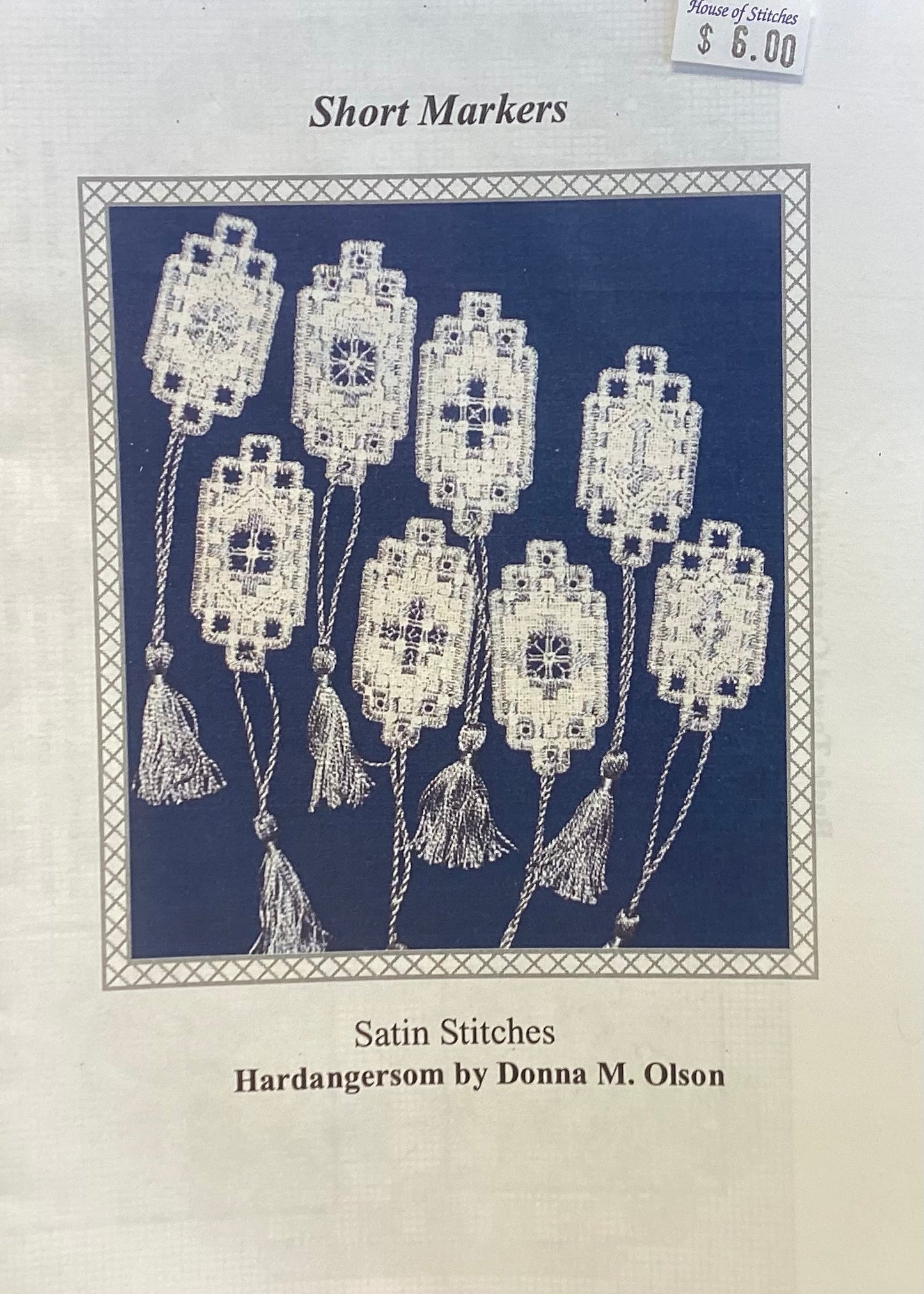 Short Makers: Hardanger by Satin Stitches