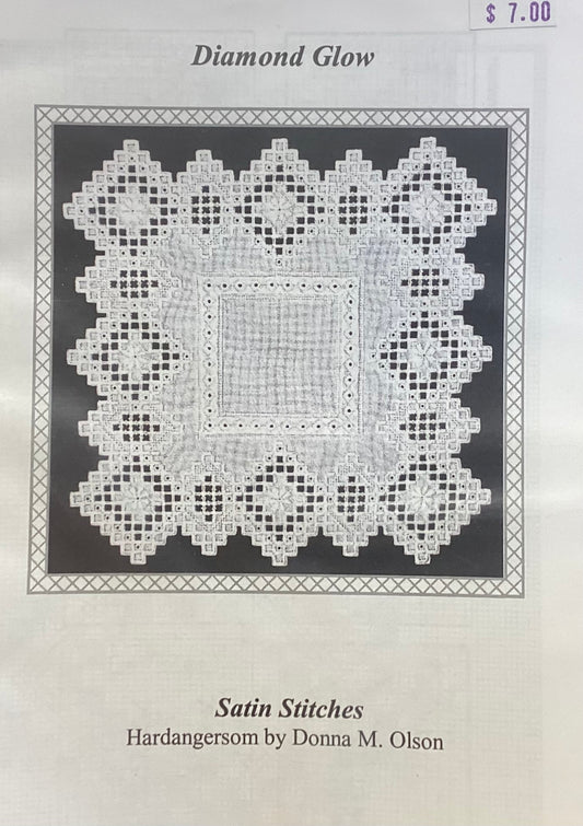 Diamond Glow: Hardanger by Satin Stitches