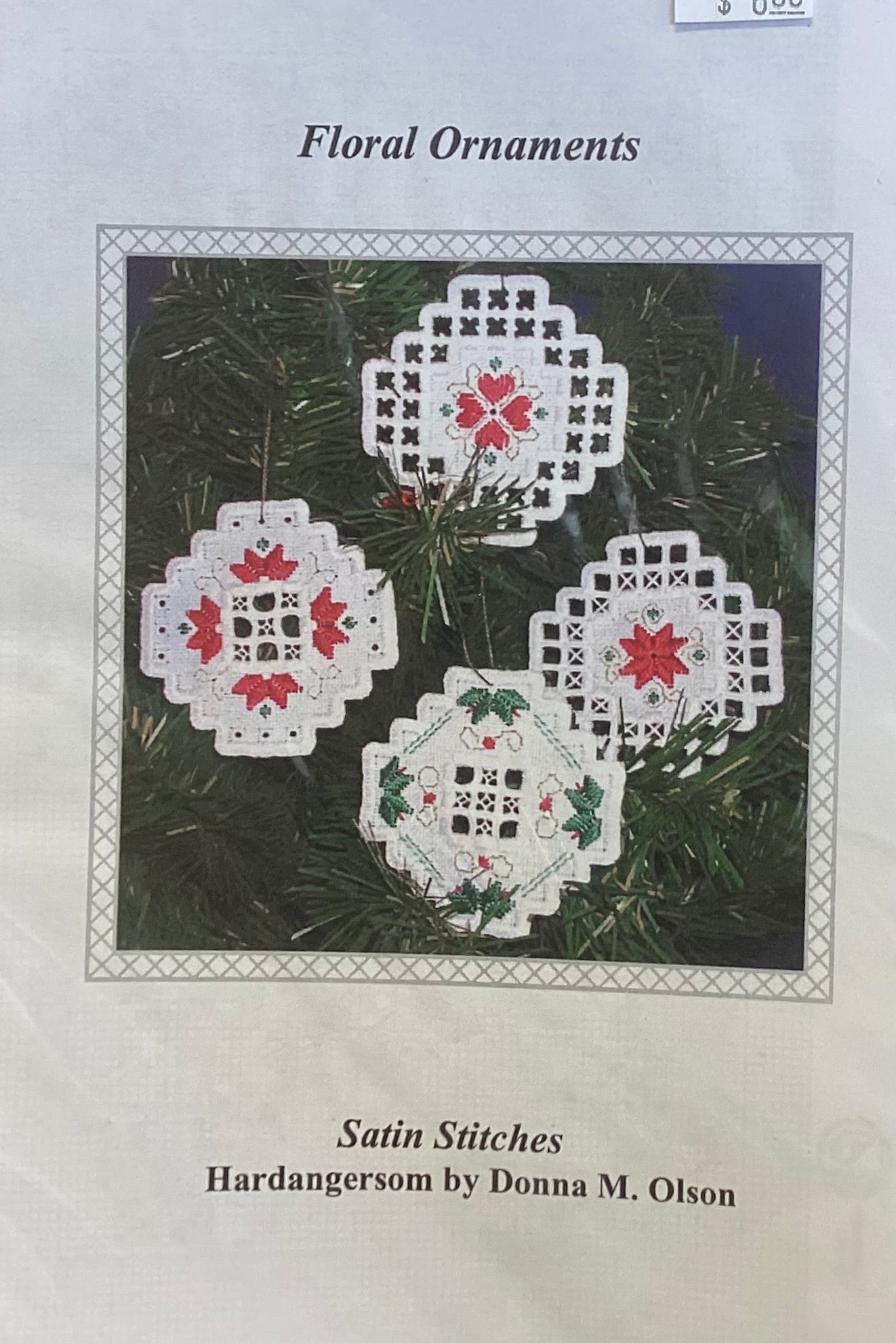 Floral Ornaments: Hardanger by Satin Stitches