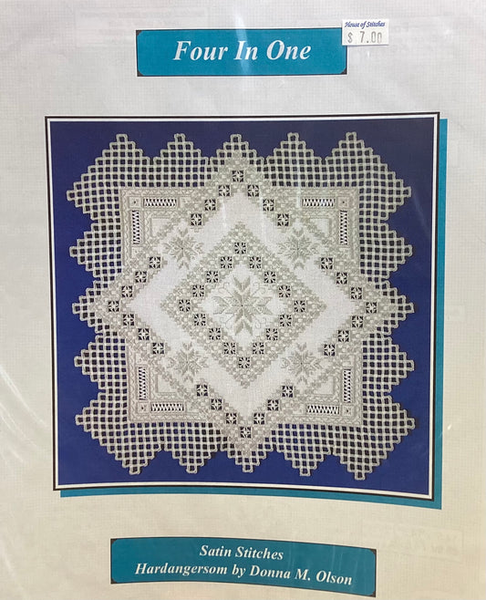 Four in One: Hardanger by Satin Stitches