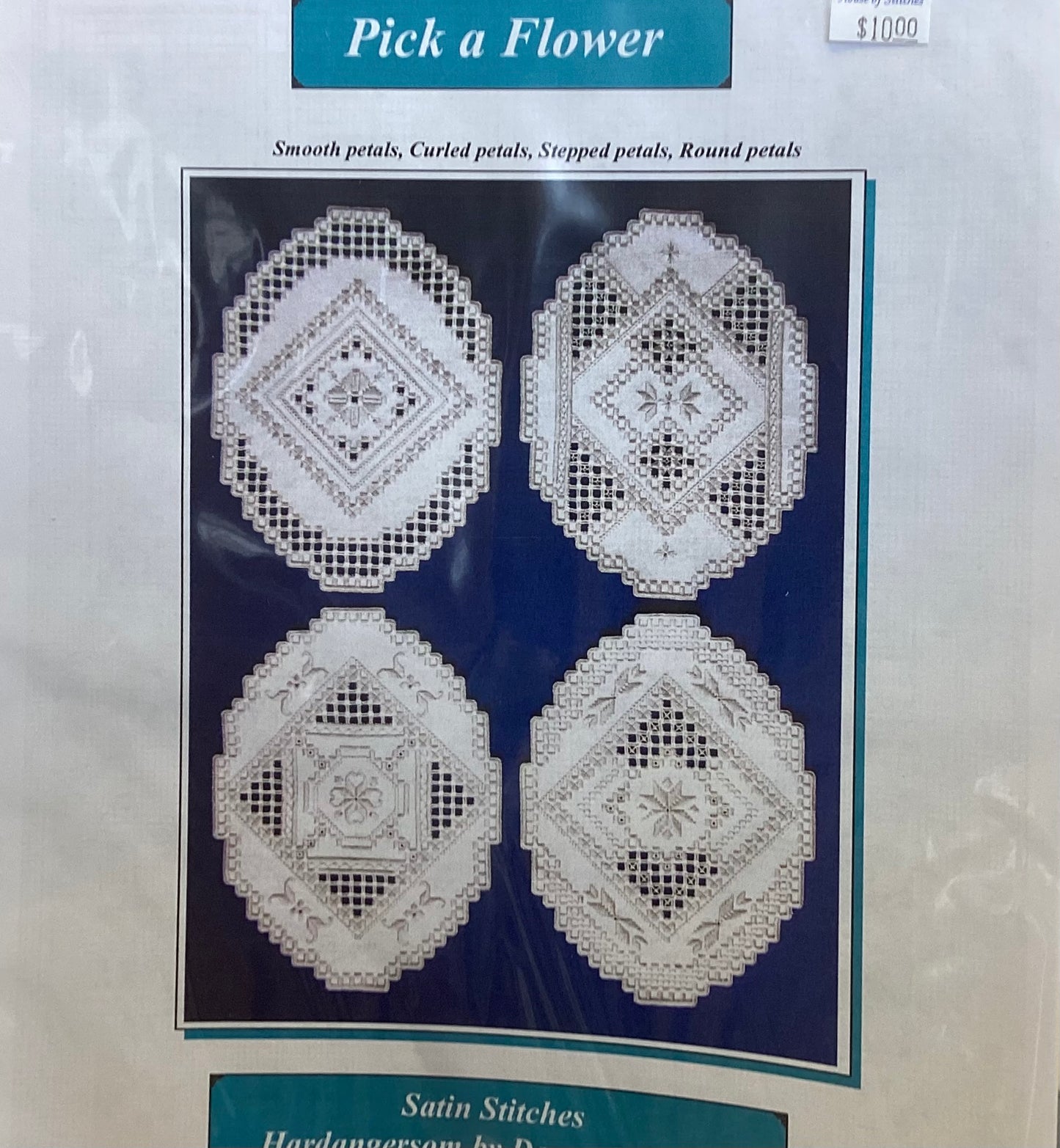 Pick a Flower: Hardanger by Satin Stitches