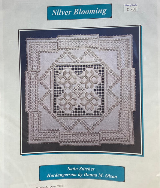 Silver Bloomings: Hardanger by Satin Stitches