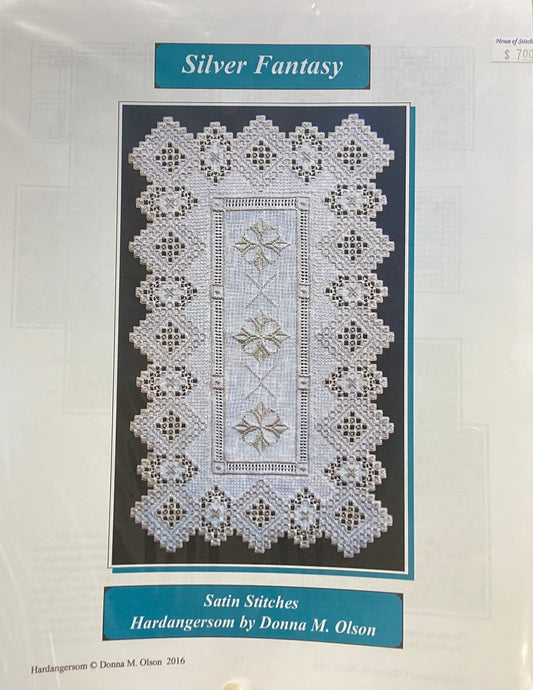 Silver Fantasy: Hardanger by Satin Stitches