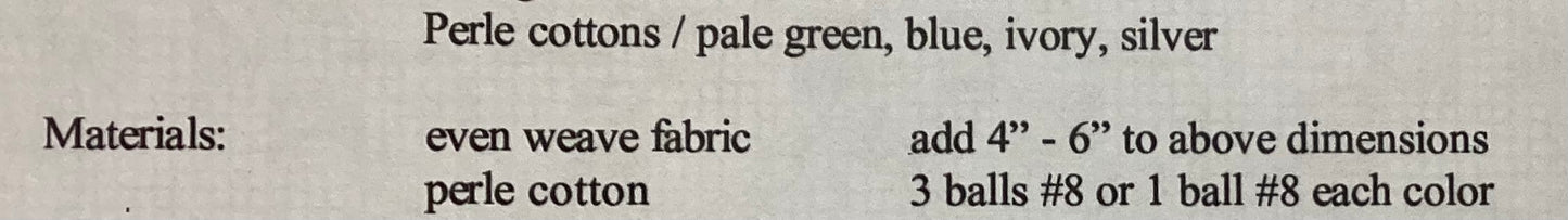 Spring Ovals: Hardanger by Satin Stitches