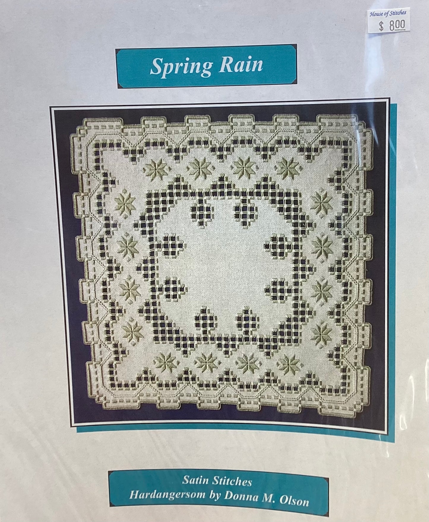 Spring Rain: Hardanger by Satin Stitches