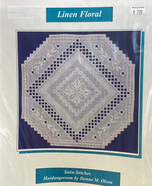 Linen Floral: Hardanger by Satin Stitches