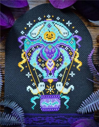 Ghostly Heights by Haunted Frames Stitchery