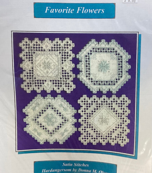 Favorite Flowers: Hardanger by Satin Stitches