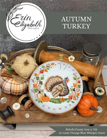 Autumn Turkey by Erin Elizabeth Designs